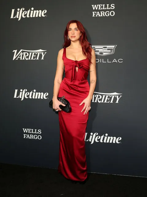 English-Albanian singer and songwriter Dua Lipa attends Variety's Power of Women event in Los Angeles, California, U.S., November 16, 2023. (Photo by Mario Anzuoni/Reuters)