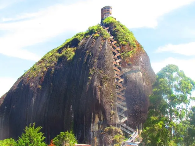 Guatape Rock In Colombia