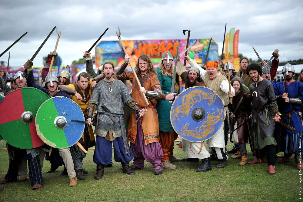 Heavy Metal Music Fans Enjoy the Bloodstock Festival