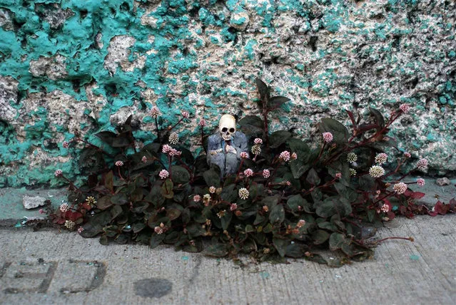 Cement Eclipses By Isaac Cordal