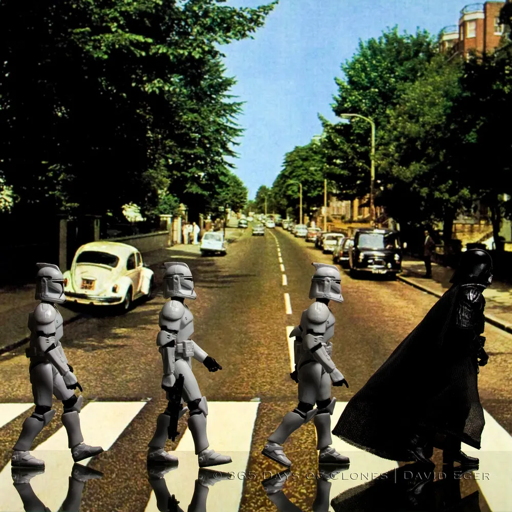 Iconic Images Recreated With Star Wars Figures