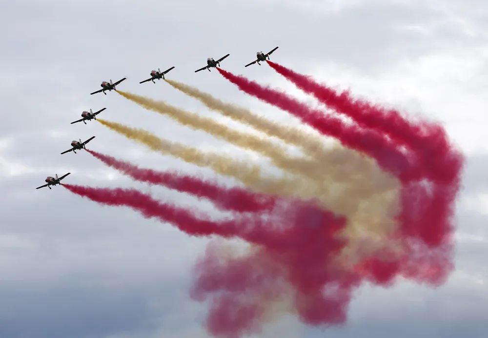 The AIR14 Airshow in Switzerland