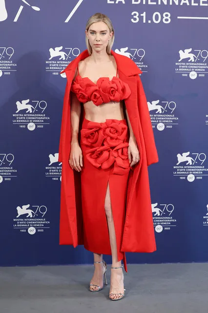 English actress Vanessa Kirby attends the photocall for “The Son” at the 79th Venice International Film Festival on September 07, 2022 in Venice, Italy. (Photo by Daniele Venturelli/WireImage)
