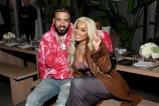 Moroccan-American rapper French Montana and American rapper DreamDoll attend as Spotify celebrates Taste Playlist 2-Year Anniversary with RJ Barrett on October 05, 2022 in New York City. (Photo by Monica Schipper/Getty Images for Spotify)