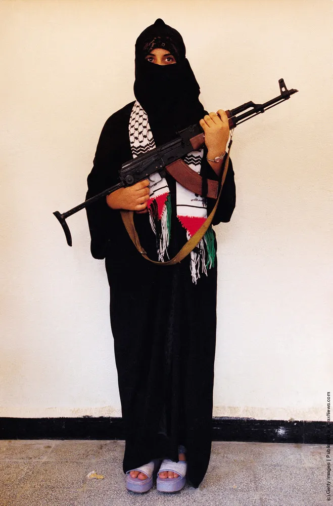Female Martyrs Train With Al- Aqsa Martyrs Brigade