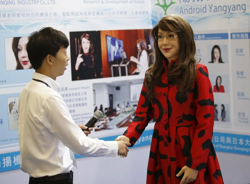 Chinese Humanoid Robot Named “Yangyang”