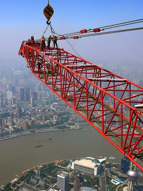 Shanghai Tower will be the tallest building in China and the second tallest in the world, surpassed only by the Burj Khalifa in Dubai. But Shanghai’s pride may not last long – Hunan province is building an 838m tower... (Photo by Rex Features)