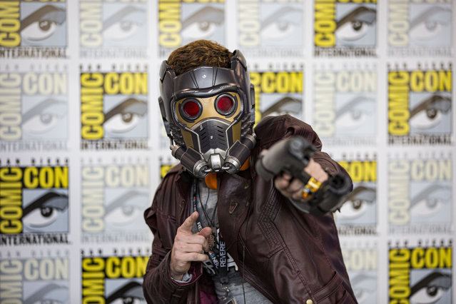 Cosplayers dressed as Marvel characters attend Comic-Con International on July 18, 2019 in San Diego, California. (Photo by Daniel Knighton/Getty Images)