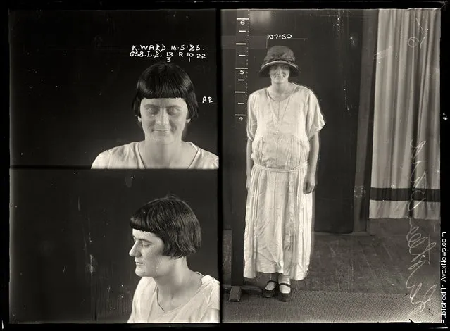 Kathleen Ward, criminal record number 658LB, 14 May 1925. State Reformatory for Women, Long Bay