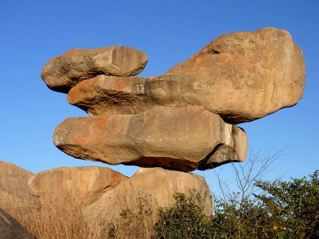Balancing Rocks in Epworth, Zimbabwe