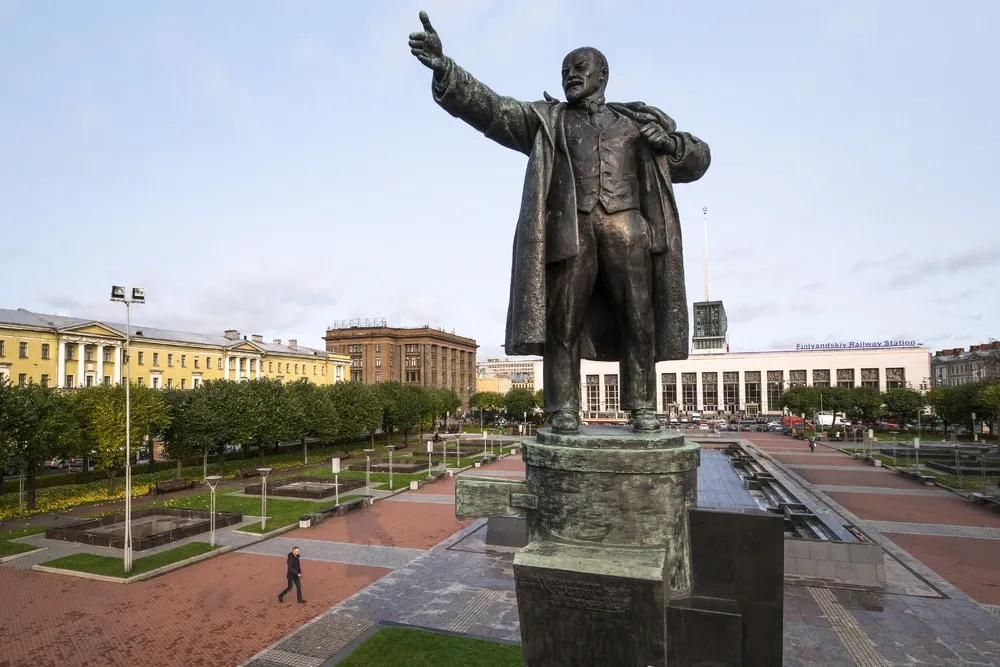 Lenin Statues 100 Years after Russian Revolution