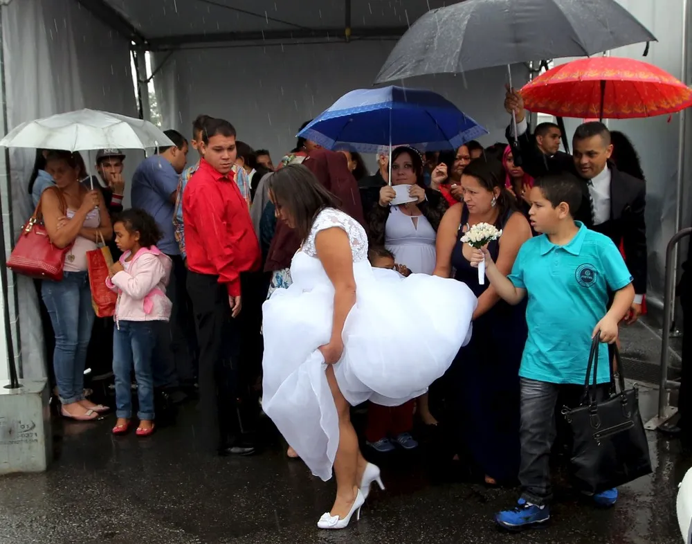 Mass Wedding Ceremony in Sao Paulo