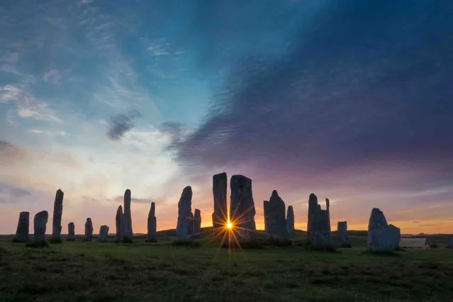 Callanish Sunburst, Isle of Lewis. Classic View youth winner. “We had just arrived on Lewis for a family holiday when we noticed the sky was looking interesting and there was potential for a good sunset. We jumped in the car and drove the very short distance to Callanish where I joined all the tourists, just as the sun slowly set behind the standing stones. It was just about to disappear over the horizon when I caught this little sunburst”. (Photo by Andrew Bulloch/UK Landscape Photographer of the Year 2020)