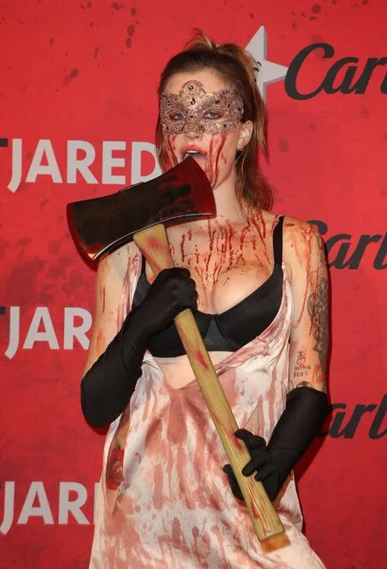 American fashion model and actress Ireland Baldwin attends Just Jared's 7th Annual Halloween Party at Goya Studios on October 27, 2018 in Los Angeles, California. (Photo by FayesVision/WENN.com)