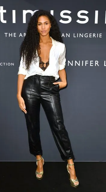 BBC DJ Vick Hope attends the Intimissimi x Jennifer Lopez “This Is Me … Now” collection launch on October 18, 2023 in London, England. (Photo by Dave Benett/Dave Benett/Getty Images for Intimissimi)