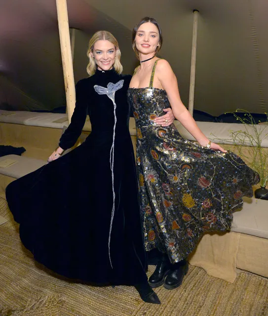 Jaime King and Miranda Kerr at Christian Dior Cruise 2018 Show and After Party at Gladstone's Malibu on May 11, 2017 in Malibu, California. (Photo by Stefanie Keenan/Getty Images for Christian Dior)
