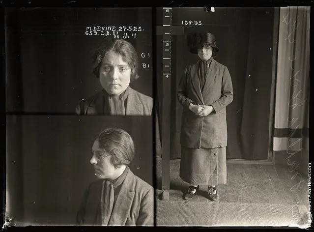 Matilda Devine, criminal record number 659LB, 27 May 1925. State Reformatory for Women, Long Bay, NSW