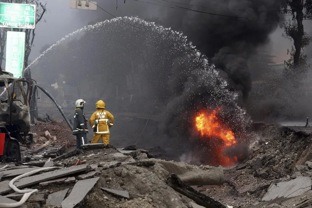Gas Explosion in Southern Taiwan