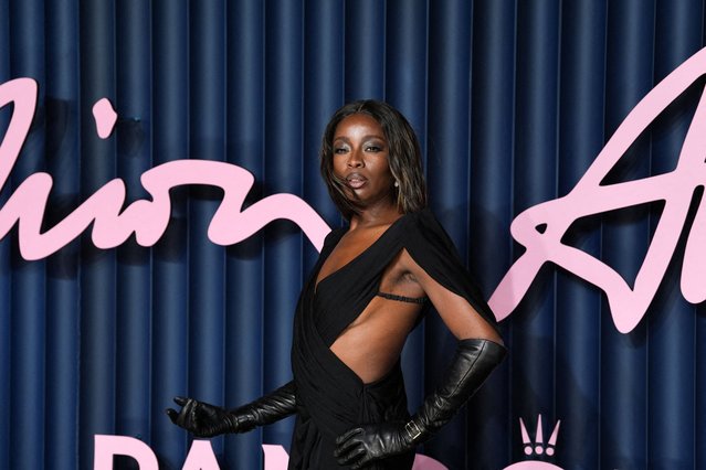 British television presenter AJ Odudu attends The Fashion Awards 2025, an annual event raising money for the British Fashion Council Foundation, at the Royal Albert Hall, in London, Britain on December 1, 2025. (Photo by Maja Smiejkowska/Reuters)