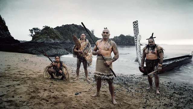 Defining aspects of Maori traditional culture include art, dance, legends, tattoos and community. While the arrival of European colonists in the 18th centure had a profound impact on the Maori way of life, many aspects of traditional society have survived into the 21th century. (Jimmy Nelson)