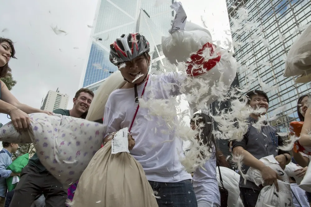 The International Pillow Fight Day