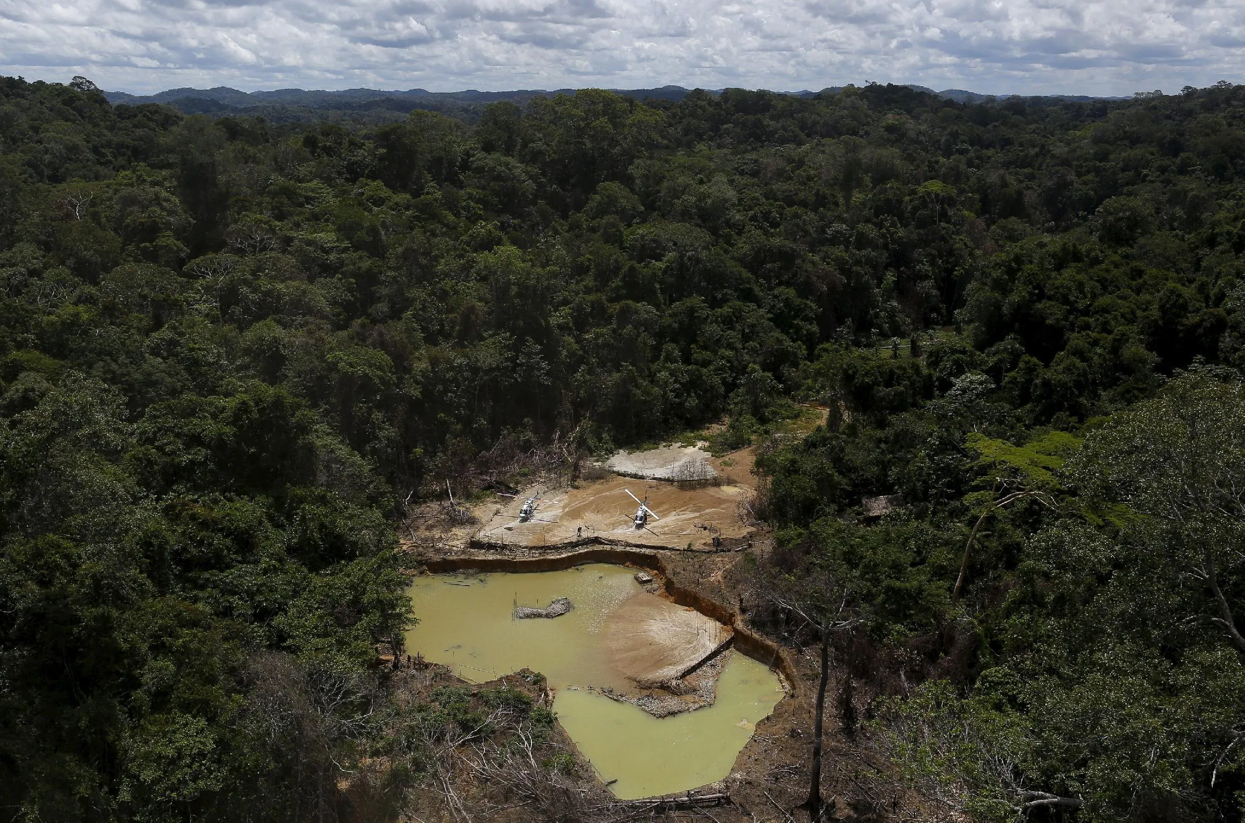 Fight against Illegal Amazon Gold Mining