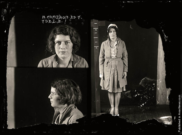 Nellie Cameron, criminal record number 792LB, 29 July 1930. State Reformatory for Women, Long Bay, NSW