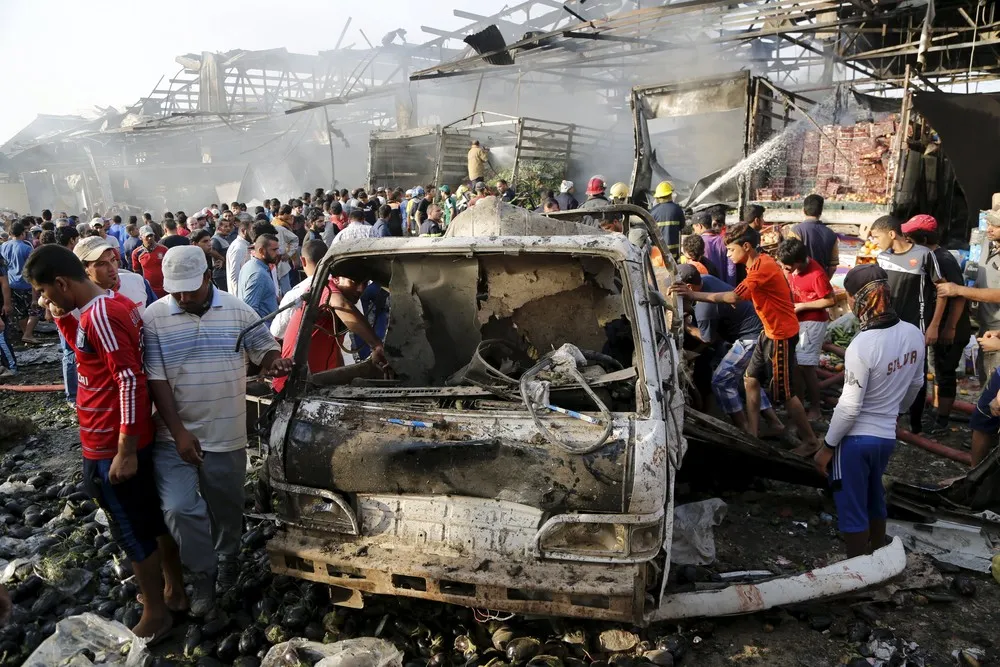 Bomb Claimed by ISIS Kills Dozens in Baghdad
