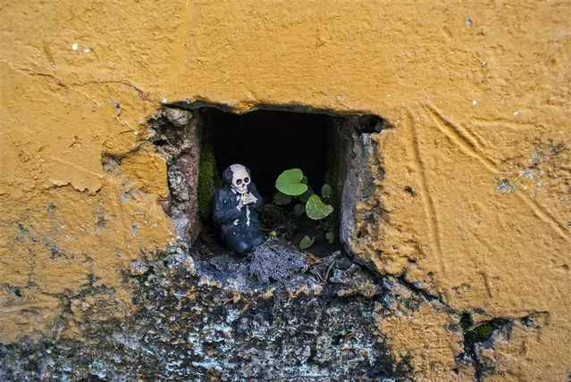 Cement Eclipses By Isaac Cordal