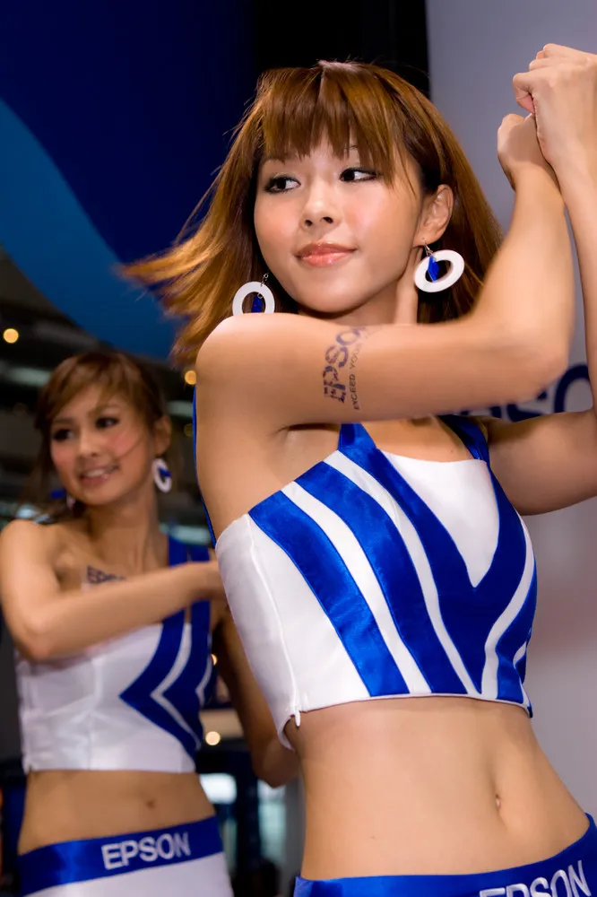 Asian Beauty: Hot Promotional Models in Taipei, Taiwan