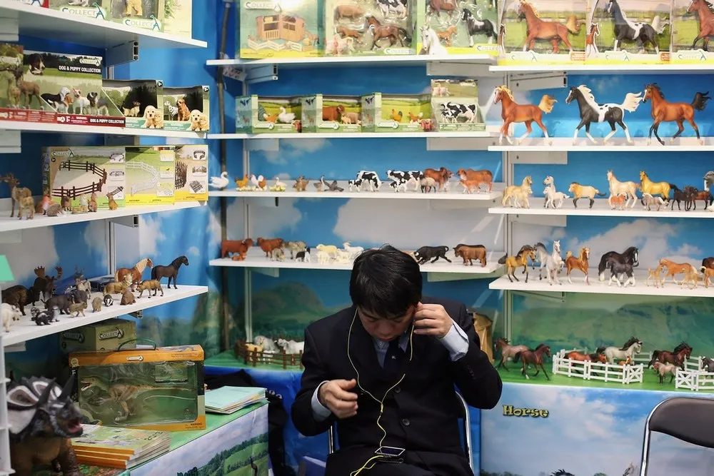 Toy Enthusiasts Attend the Toy Fair 2013