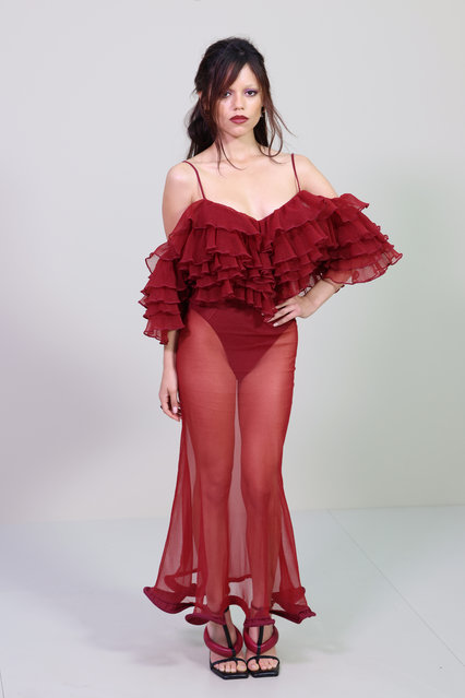 American actress Jenna Ortega attends the Givenchy Womenswear Spring/Summer 2026 show as part of Paris Fashion Week on October 03, 2025 in Paris, France. (Photo by Pascal Le Segretain/Getty Images)
Givenchy: Photocall - Paris Fashion Week - Womenswear Spring/Summer 2026