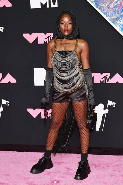 R&B artist Aryeè The Gem attends the 2023 MTV Video Music Awards at the Prudential Center on September 12, 2023 in Newark, New Jersey. (Photo by Jamie McCarthy/WireImage)