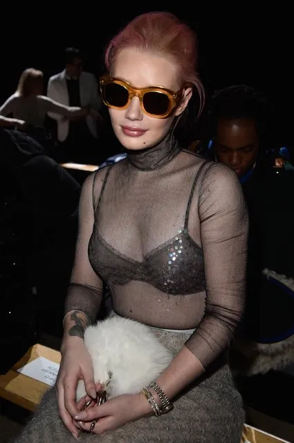 Iggy Azalea attends  the Viktor & Rolf Spring Summer 2016 show as part of Paris Fashion Week on January 27, 2016 in Paris, France. (Photo by Pascal Le Segretain/Getty Images)