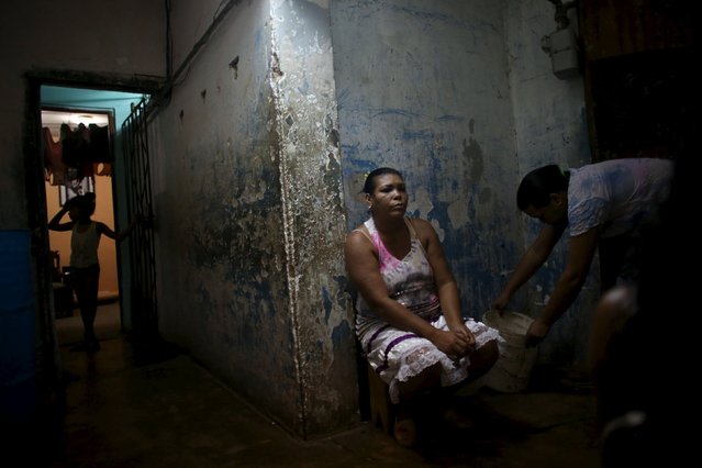 Yolanda Sanchez, 44, sits in her home in Havana, March 19, 2016. (Photo by Alexandre Meneghini/Reuters)