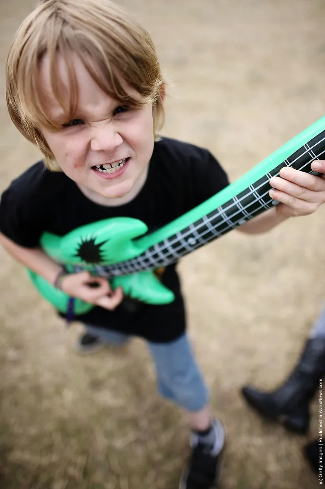 Heavy Metal Music Fans Enjoy the Bloodstock Festival