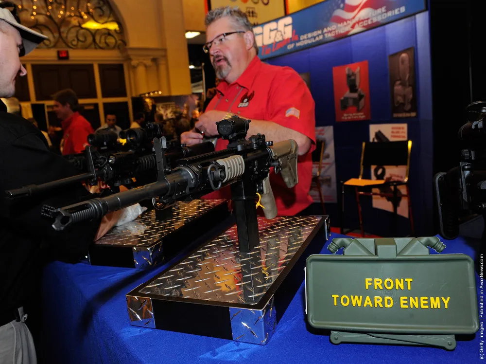 National Shooting Sports Foundation Hosts Gun Expo Show In Las Vegas