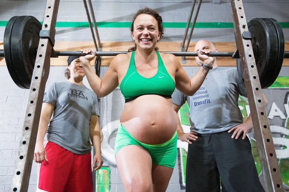 Pregnant Fitness Fanatic