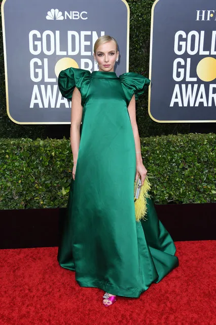 Jodie Comer attends the 77th Annual Golden Globe Awards at The Beverly Hilton Hotel on January 05, 2020 in Beverly Hills, California. (Photo by Jon Kopaloff/Getty Images)