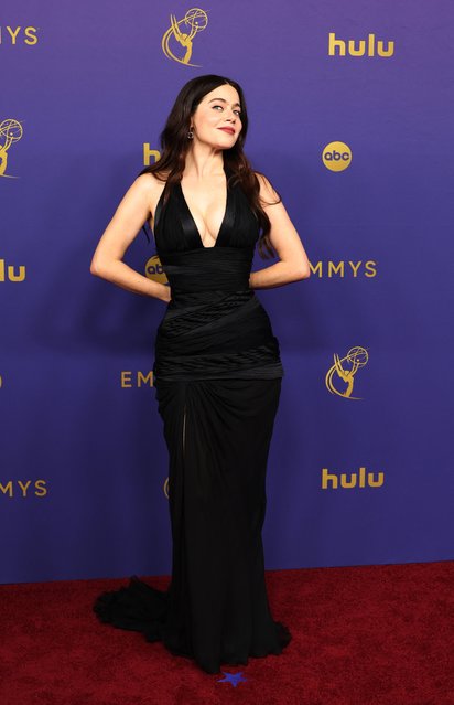 American actress and screenwriter Molly Gordon attends the 76th Primetime Emmy Awards in Los Angeles, California, U.S., September 15, 2024. (Photo by Aude Guerrucci/Reuters)