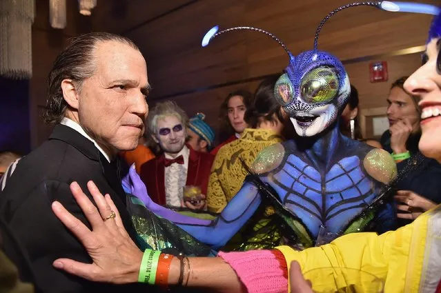 Vito Schnabel and Heidi Klum attend Moto X presents Heidi Klum's 15th Annual Halloween Party sponsored by SVEDKA Vodka at TAO Downtown on October 31, 2014 in New York City. (Photo by Mike Coppola/Getty Images for Heidi Klum)