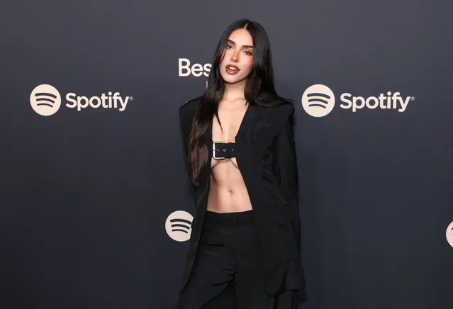 American singer-songwriter Madison Beer attends Spotify's 2024 Best New Artist Party at Paramount Studios on February 01, 2024 in Los Angeles, California. (Photo by Phillip Faraone/Getty Images for Spotify)