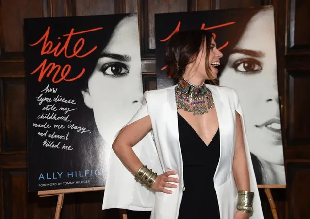 Author Ally Hilfiger attends the launch of Ally Hilfiger's book, “Bite Me” hosted by Ally and Tommy Hilfiger at The Jane Hotel on May 9, 2016 in New York City. (Photo by Jamie McCarthy/Getty Images for Ally Hilfiger)