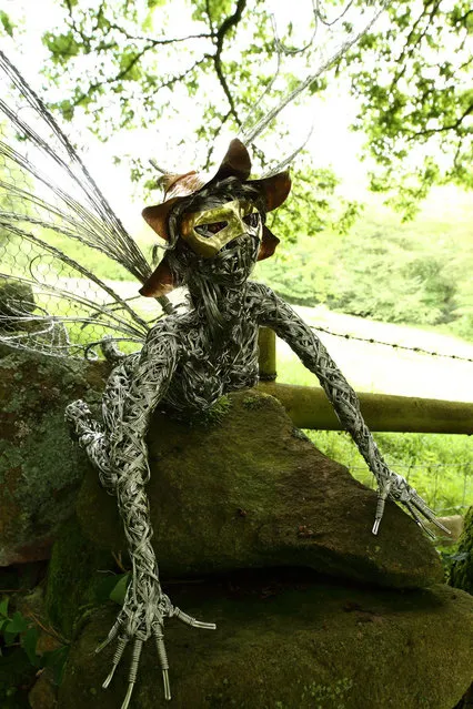 Fantasy Wire Fairies Sculptures By Robin Wight