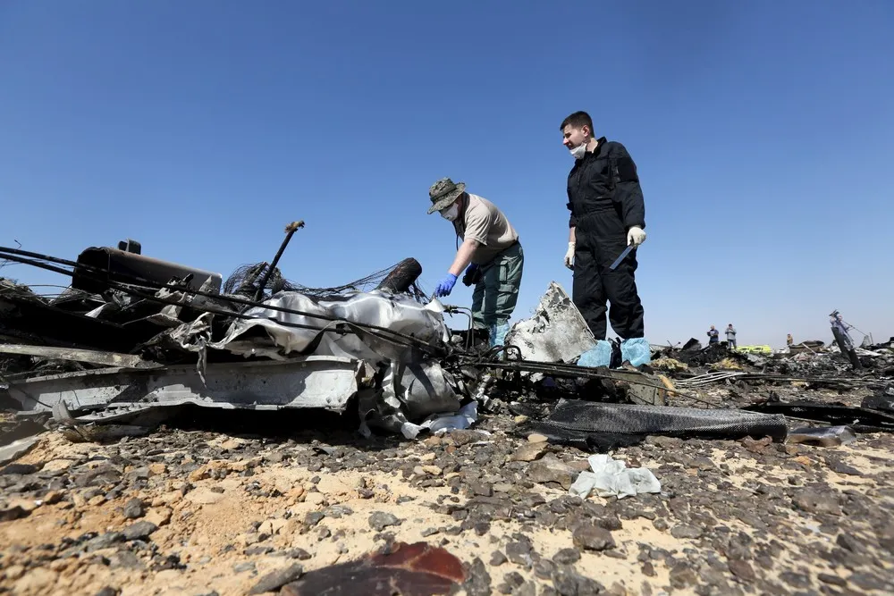 At Egypt Crash Scene