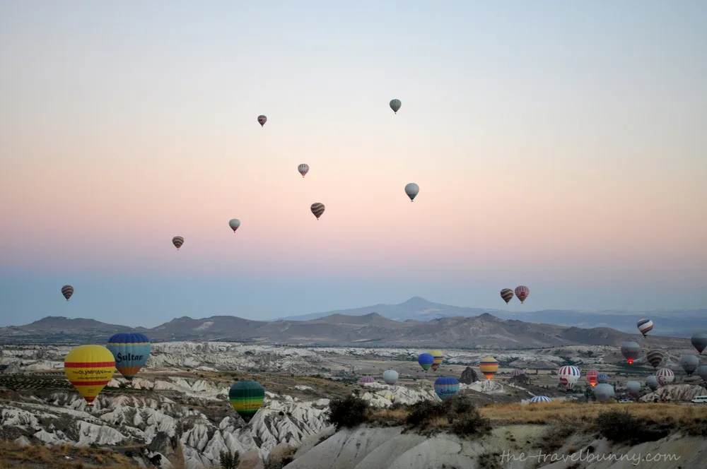 Hot Air Balloon at Cappadocia, Turkey
