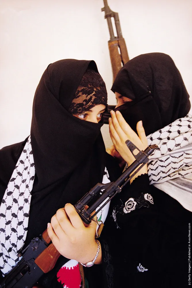 Female Martyrs Train With Al- Aqsa Martyrs Brigade