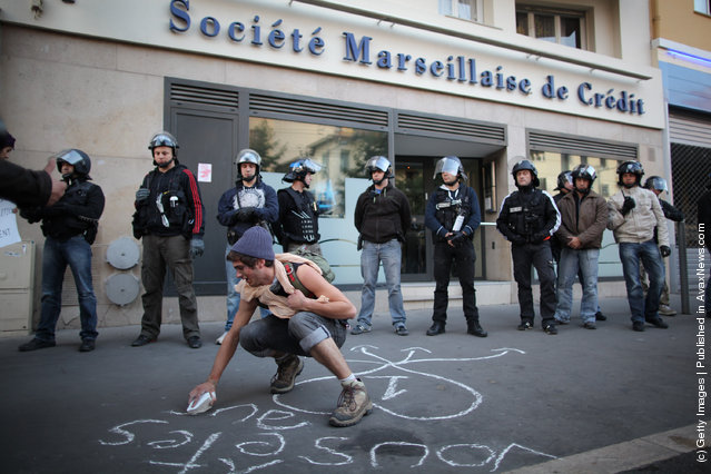 G20 Protesters Gather In Nice