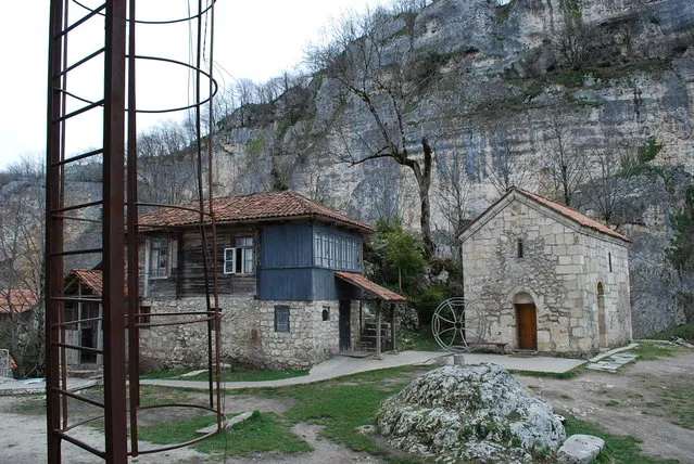 Katskhi Pillar In Georgia