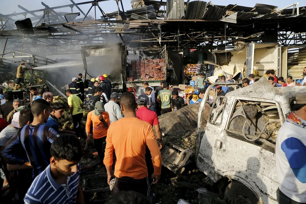 Bomb Claimed by ISIS Kills Dozens in Baghdad